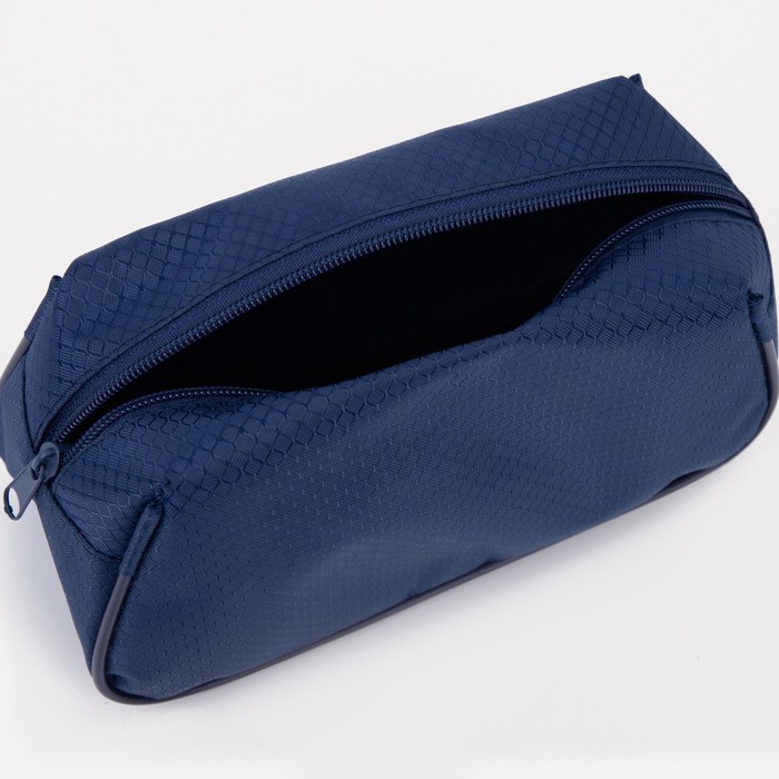 Косметичка на молнии, цвет синий 21450