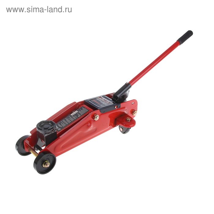 Домкрат гидравлический подкатной ТУНДРА в кейсе, 2 т, высота подъема 125-310 мм - Фото 1