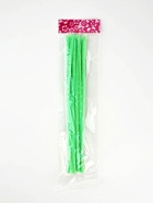 Проволока с ворсом для поделок и декорирования, набор 10 шт., цвет зелёный - фото 809202906