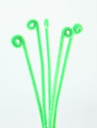 Проволока с ворсом для поделок и декорирования, набор 10 шт., цвет зелёный - фото 809202899