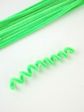 Синельная проволока набор 10 шт., зелёная, 30 см (комплект 2 шт)