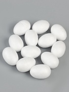 Яйцо из пенопласта (набор 12 шт.), размер 1 шт. 2.5×4 - Фото 4