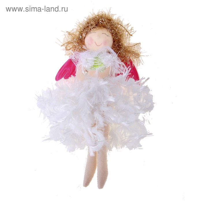 мягкая яркие крылышки 16 см ангелочек - Фото 1