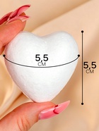 Фигурка для поделок и декорирования «Сердце» набор 4 шт., размер 1 шт.: 5.5×5.5 см - Фото 2