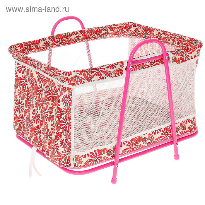 Манеж квадратный для кукол, цвета МИКС - Фото 1