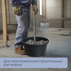 Таз строительный, 40-45 л, круглый, пластик - Фото 7