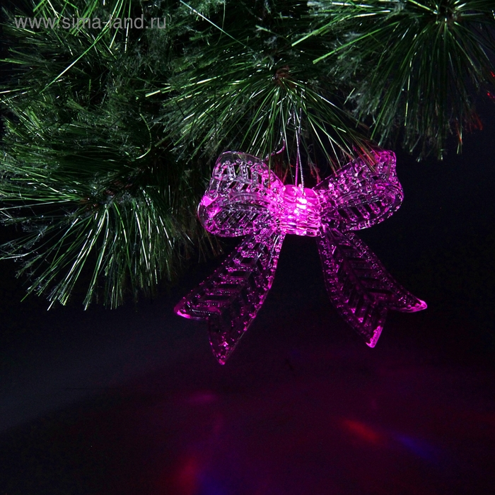 Игрушка световая "Бантик", 10х10 см, батарейки в комплекте - Фото 1