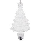 Игрушка световая "Украшенная елочка", 17х8 см, батарейки в комплекте - Фото 3