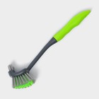 Щётка для посуды Доляна «Green day», двойная, 5.5×7.5×28.5 см - Фото 6