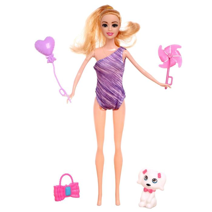 Кукла-модель «Мира» в купальнике, с аксессуарами, МИКС 48900