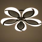 Люстра с ПДУ 69664/5BK LED 115Вт диммер 3000-6000K черный 55х55 см BayerLux 5130697