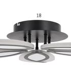 Люстра с ПДУ 69664/5BK LED 115Вт диммер 3000-6000K черный 55х55 см BayerLux 5130697