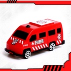 Набор машинок детских «Пожарная служба», 5 штук - Фото 6