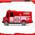 Набор машинок детских «Пожарная служба», 5 штук - Фото 9