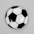 Светильник "Мяч" моллир., 1х60Вт Е27, хром, d=25 см,  h=4,5 см - Фото 1