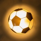 Светильник "Мяч" моллир., 1х60Вт Е27, хром, d=25 см,  h=4,5 см - фото 9675470
