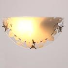 Светильник "Симфония" моллир., 1х60Вт Е27, хром, d=30 см,  h=5,5 см - фото 41979555