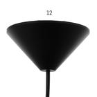 Подвес BayerLux, пластиковый, черный, 80 см - Фото 3