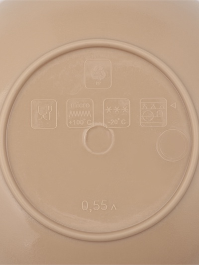 Салатник с крышкой Plastic Centre Galaxy, 550 мл, пластик, МИКС