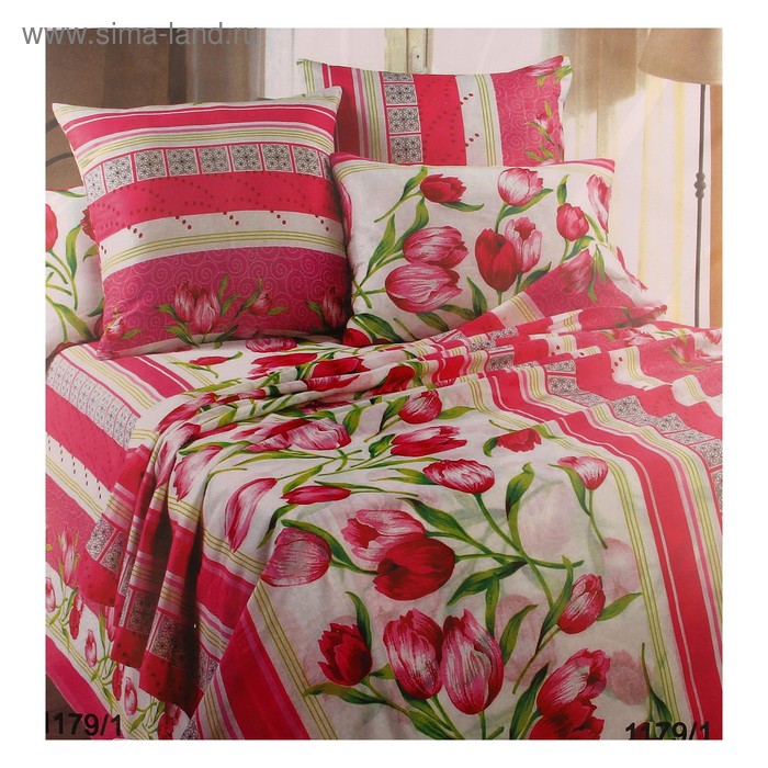 Постельное бельё 2сп Samy 175х210 см, 175х210 см, 70х70 см 2шт - Фото 1