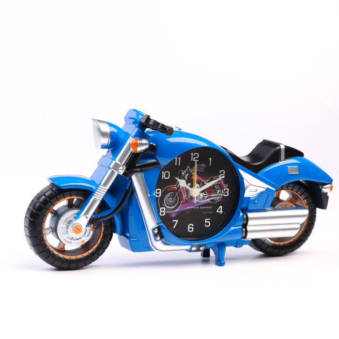 Часы - будильник "Мотоцикл", с подвесом, 27 х 13 см, d-8 см, АА - Фото 1
