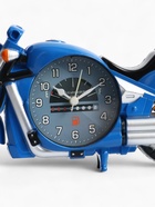 Часы настольные будильник детский «Мотоцикл», с подвесом, 27×13 см, циферблат d-8 см - Фото 2