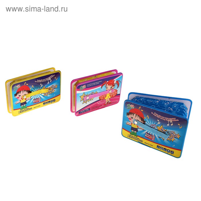 Музыкальная игрушка «Гармонь», малая, МИКС - Фото 1