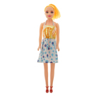 Кукла модель "Алена" в платье, МИКС - Фото 2
