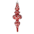 Украшение ёлочное "Сосулька - белые петельки" (набор 2 шт) 15 см - Фото 2