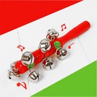 Погремушка с бубенцами «Смайлики», цвета МИКС - Фото 5