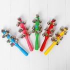 Погремушка с бубенцами «Смайлики», цвета МИКС - Фото 7