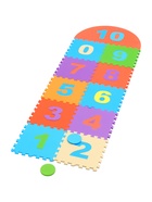 Мягкий коврик - пазл «Классики», 11 деталей, развивающий - Фото 5