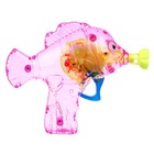 Мыльные пузыри «Рыбка-пистолет» со светом, 50 мл, цвета МИКС - фото 8230929