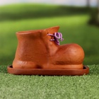 Декоративное кашпо «Башмак», 17×10×10 см, керамическое - Фото 7