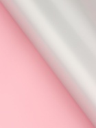 Плёнка двусторонняя для цветов и букетов, цветная матовая, розовая, серебристый, 0.57×5 м ±5% см  (артикул 729822)  большой выбор товаров оптом и в розницу по низким ценам с доставкой