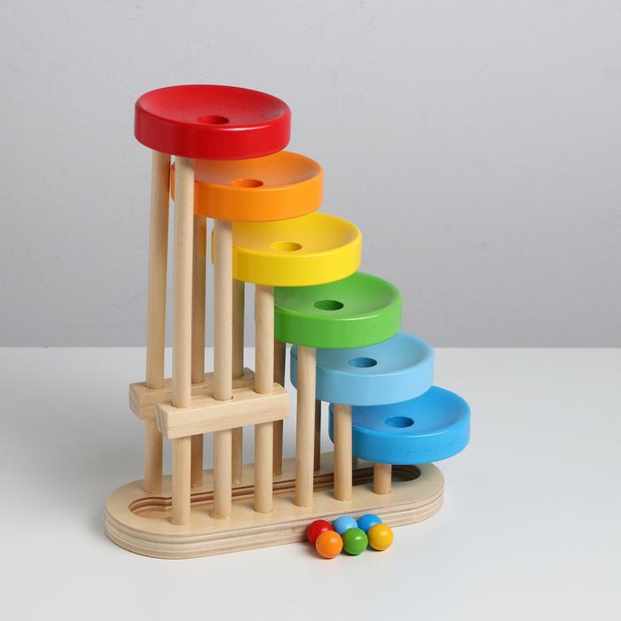 Детская развивающая игра «Прокрути шарик» 26 × 22 × 8,8 см - Фото 1