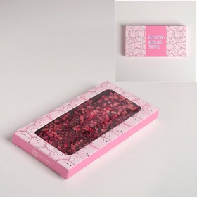 Коробка для шоколада «Meowgical», с окном, 17,3 × 8,8 × 1,5 см