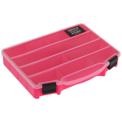 Бокс пластиковый для хранения, 10 отделений, 4×20×25 см, цвет МИКС