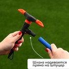 Распылитель 2−лепестковый, штуцер под шланги 1/2" (12 мм) − 3/4" (19 мм), пика, пластик, «Жук» - Фото 5