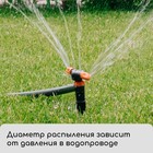 Распылитель 2−лепестковый, штуцер под шланги 1/2" (12 мм) − 3/4" (19 мм), пика, пластик, «Жук» - Фото 8