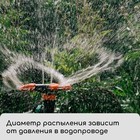 Распылитель 3-лепестковый, штуцер под шланги 1/2"-3/4", пика, пластик, «Жук» - Фото 8