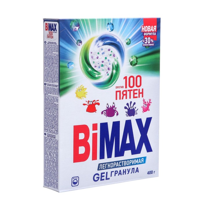 Стиральный порошок BiMax «100 пятен», автомат, 400 г - Фото 1