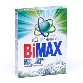 Порошок стиральный BiMax "Автомат Белоснежные вершины", 400 г
