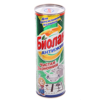 Чистящий порошок Биолан «Антижир», 400 г