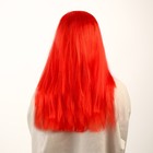 Карнавальный парик, длинные прямые волосы, цвет красный, 120 г - Фото 5