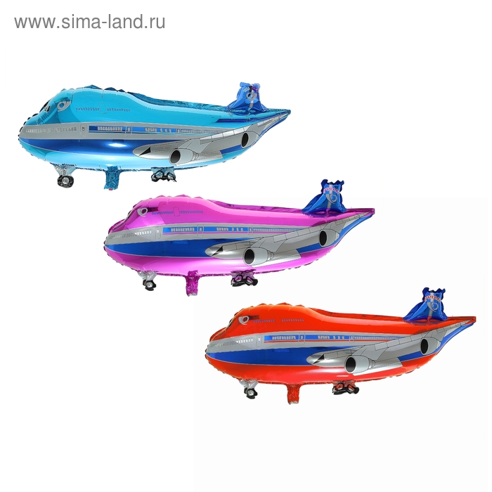 Шар фольгированный 32" "Аэростат", цвета МИКС - Фото 1