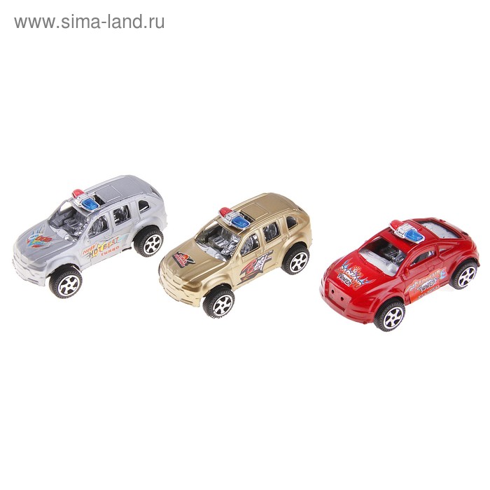 Машина инерционная "Полиция", МИКС - Фото 1