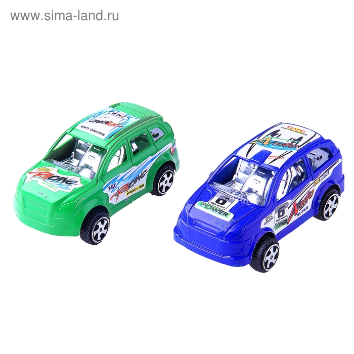 Машина инерционная «Гонка», цвета МИКС - Фото 1