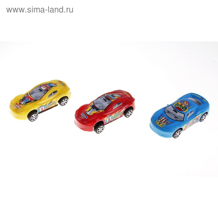 Машина инерционная «Ралли», цвета МИКС - Фото 1