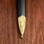 Макет оружия «Сувенирный кортик», рукоять витая со вставкой из камня, металл, пластик, 40 см - Фото 6